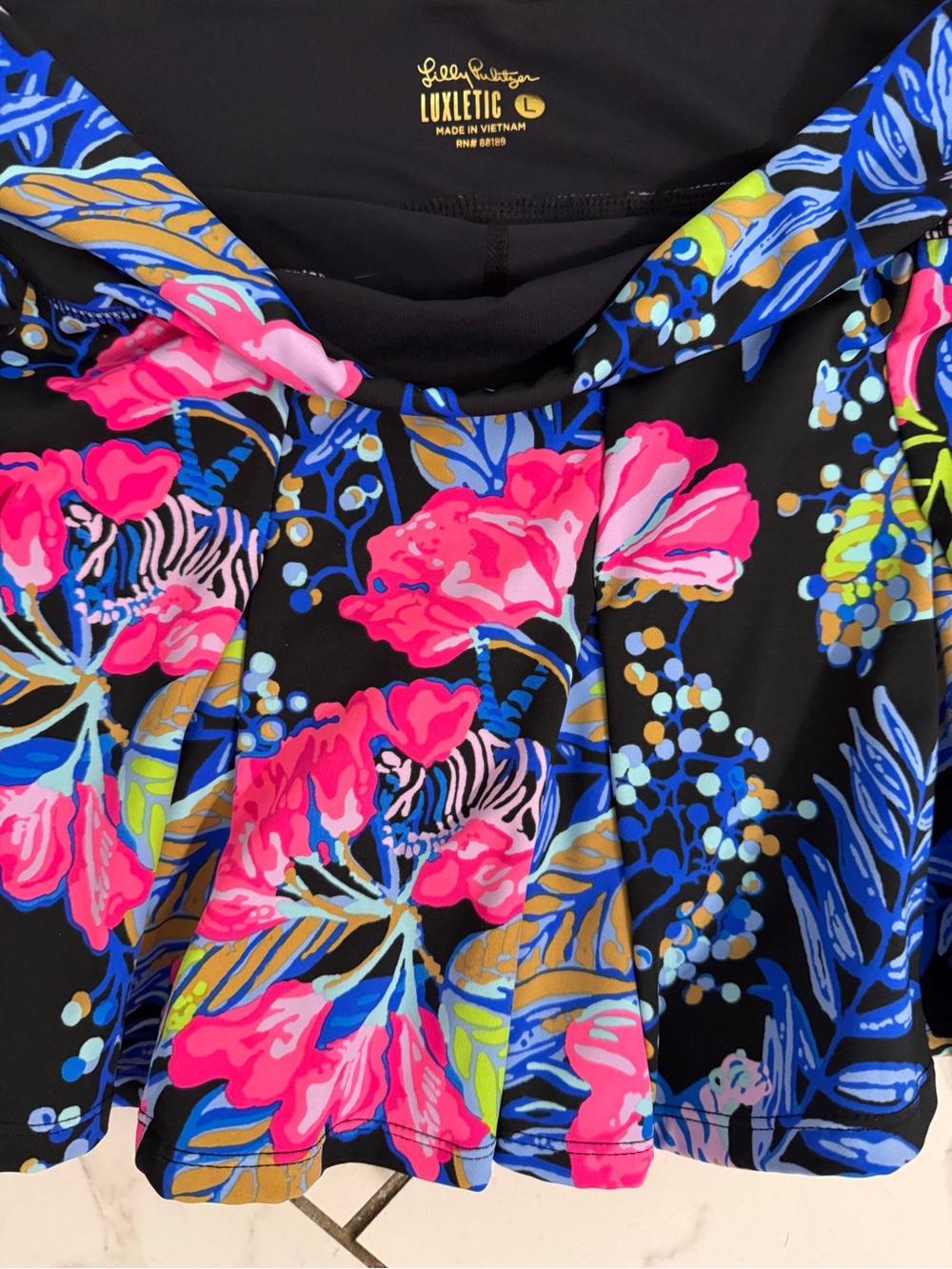 Lilly Pulitzer Floral Print Skort - Picture 3 of 3